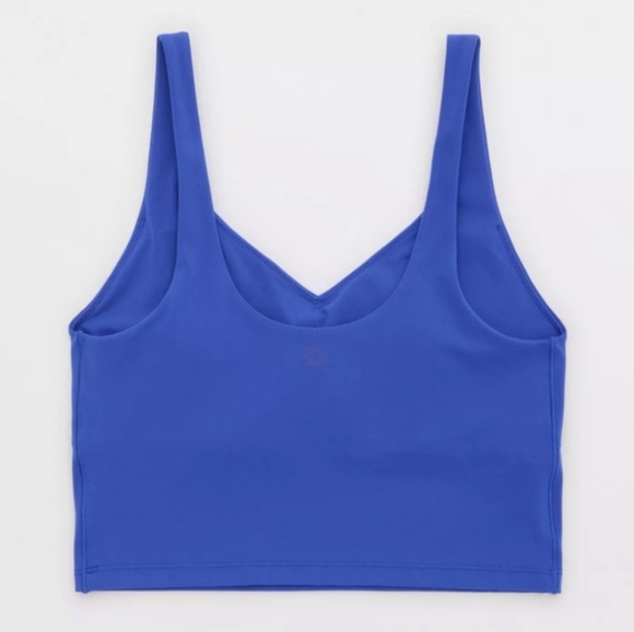 American Eagle OFFLINE By Aerie Real Me Low Key Longline Sports Bra. - Picture 2 of 6